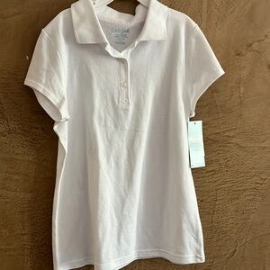 White Girls Tee Size Large (10/12) NWT